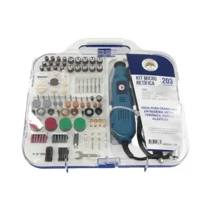 KIT MICRO RETÍFICA SONGHE TOOLS S0367 - 203 PIEZAS - 220V