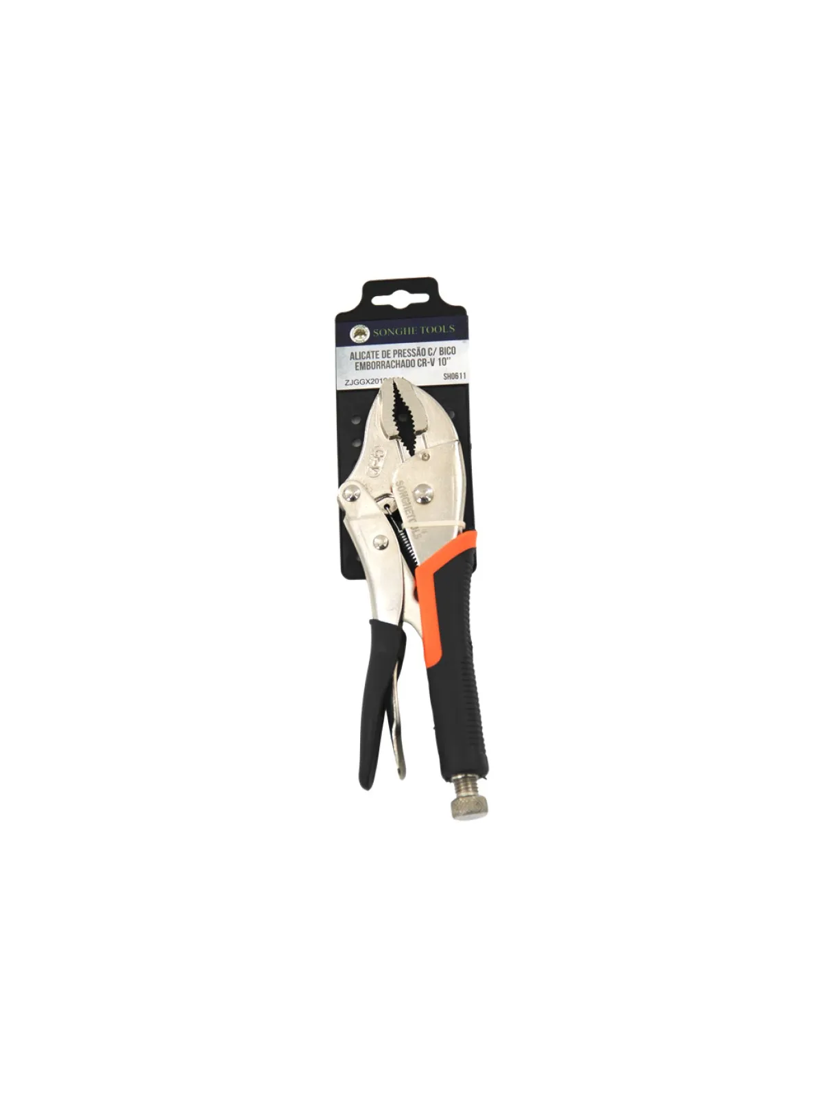 ALICATE DE PRESION CON BICO DE GOMA CR-V 10" - SH0611